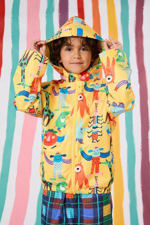 Gorman - Monster Play Kids Raincoat - yellow