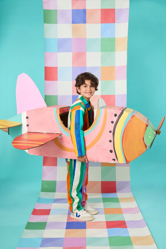 Gorman - Painted Stripe Kids Pant - multi