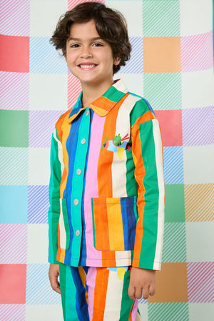 Gorman - Painted Stripe Kids Jacket - multi