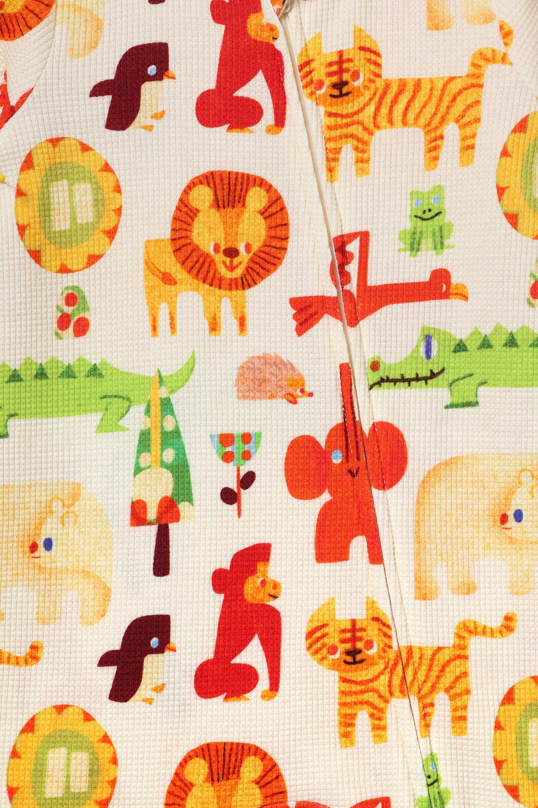 Gorman - Animals Baby Onesie - cream