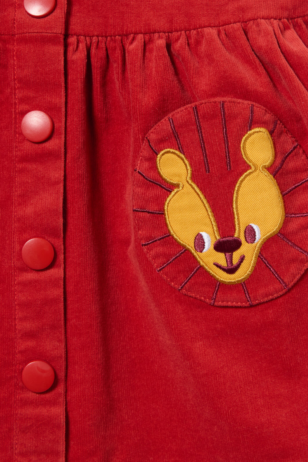 Gorman - Lion Pocket Baby Pini Dress - red
