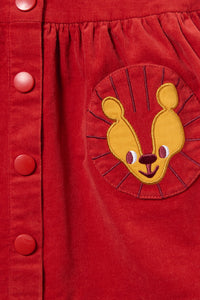Gorman - Lion Pocket Baby Pini Dress - red