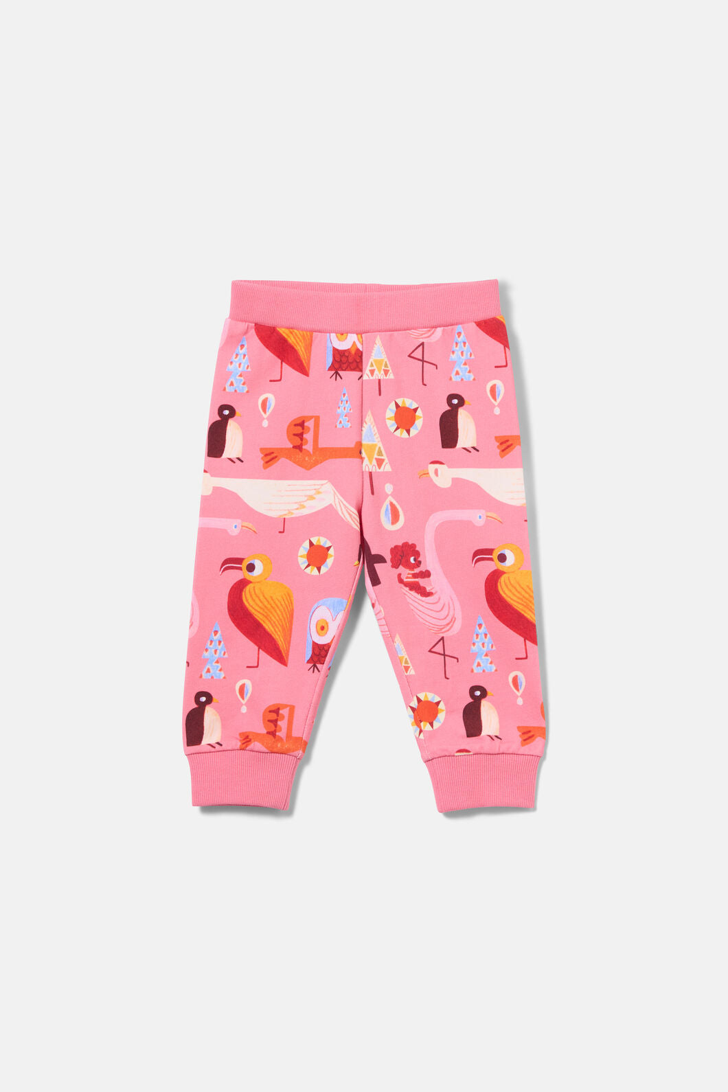 Gorman - Funky Birds Baby Track Pant - pink