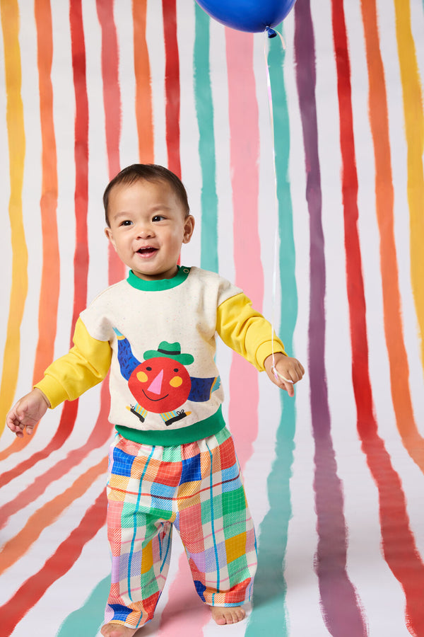 Gorman - Rainbow Check Baby Track Pant - multi