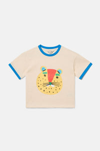 Gorman - Leo Leopard Kids T-Shirt - cream