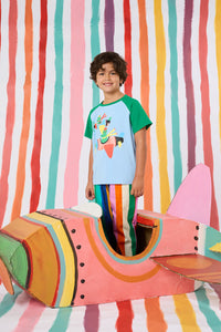 Gorman - Flying Frogs Kids Short Sleeve T-Shirt - multi