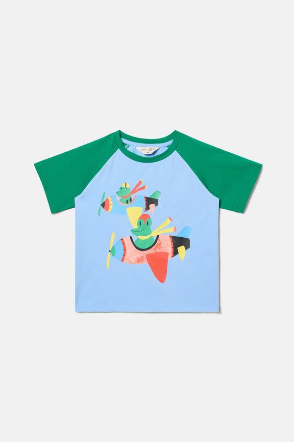 Gorman - Flying Frogs Kids Short Sleeve T-Shirt - multi