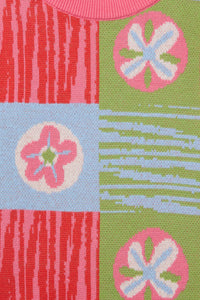 Gorman - Framed Flowers Kids Knit Jumper - multi