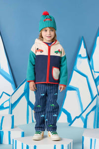 Gorman - Cars Kids Pinstripe Pant - navy