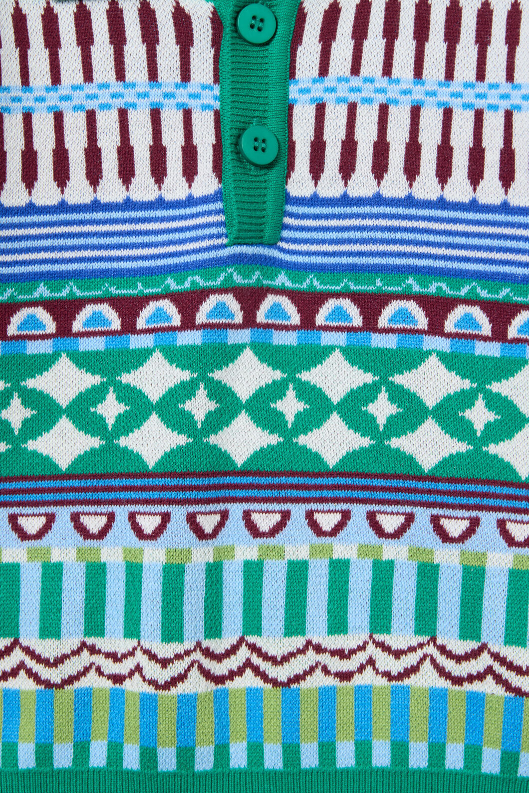 Gorman - Abstract Kids Knit Jumper - blue