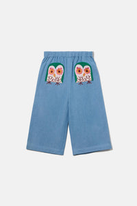Gorman - Owl Pocket Denim Kids Pant - denim