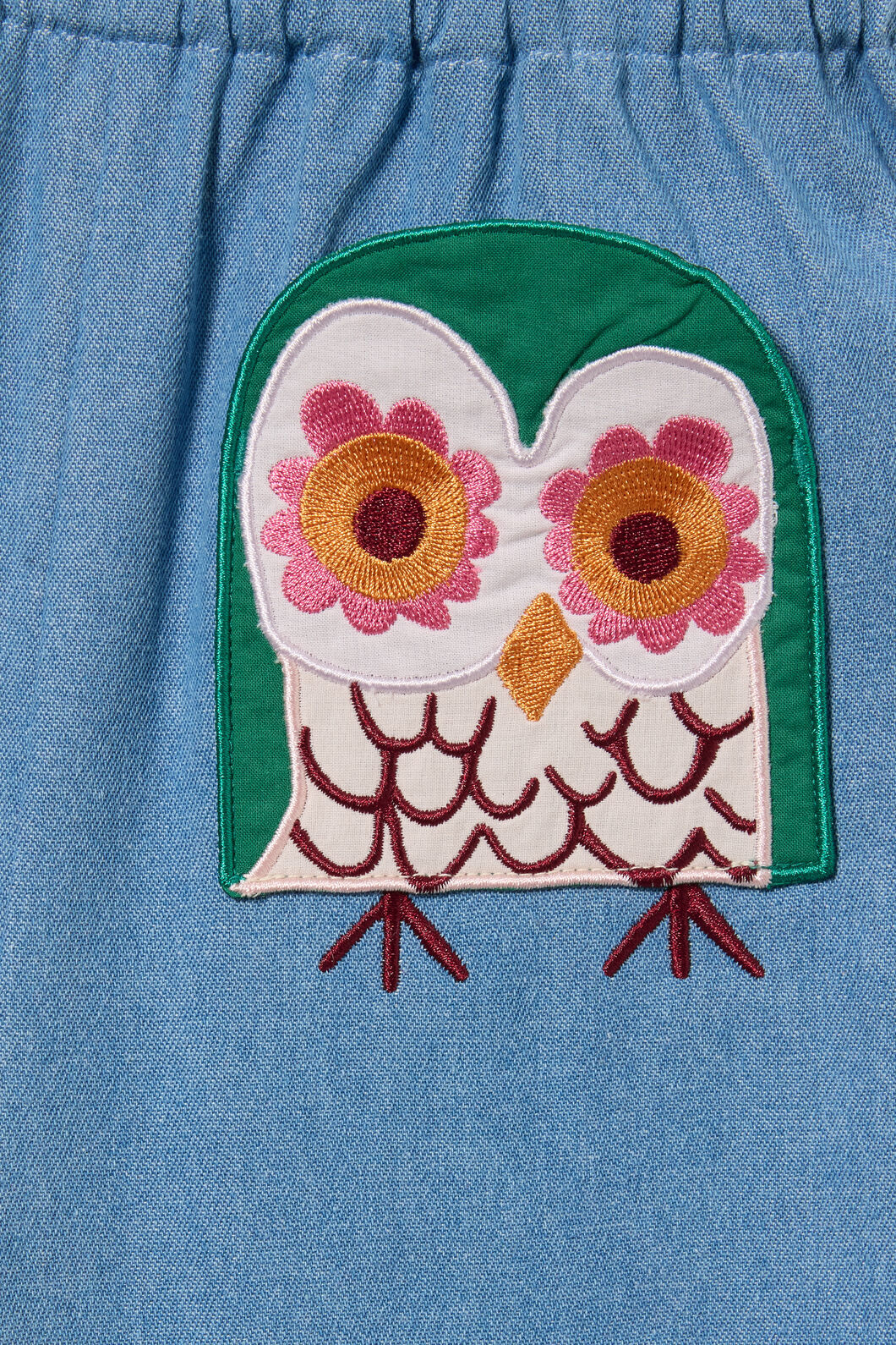 Gorman - Owl Pocket Denim Kids Pant - denim