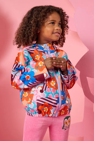 Gorman - Cut Out Flower Kids Raincoat - multi