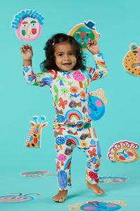 Gorman - Rain Forest Baby Long Sleeve T-Shirt - multi