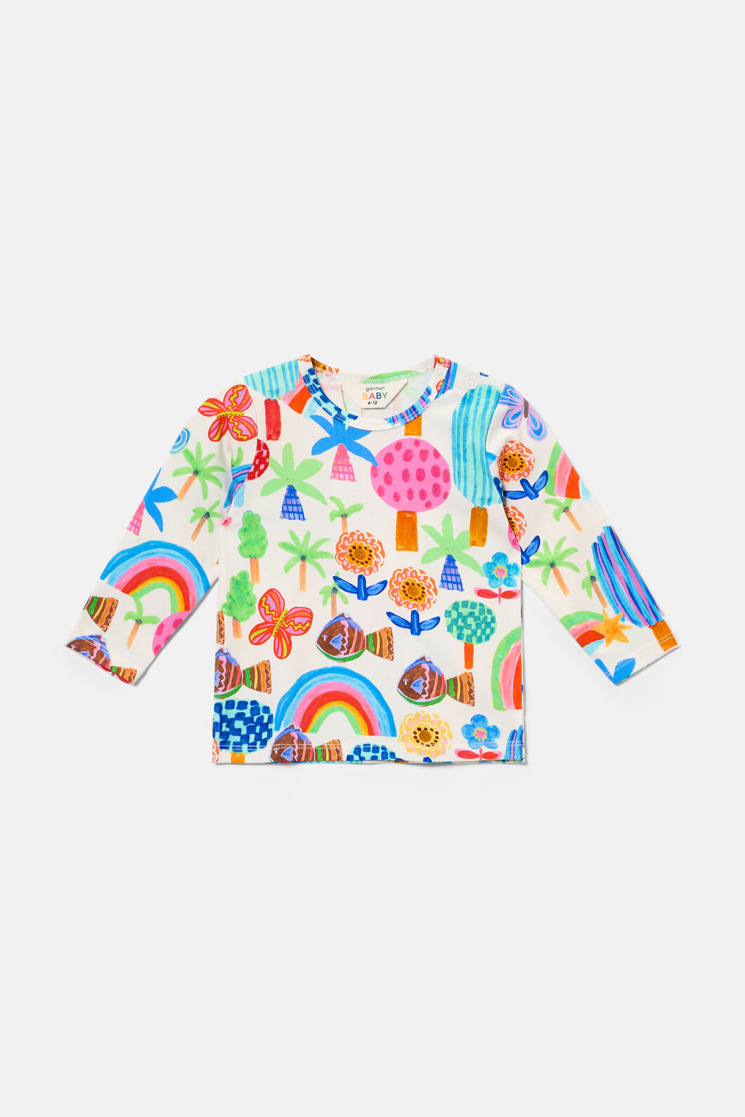 Gorman - Rain Forest Baby Long Sleeve T-Shirt - multi