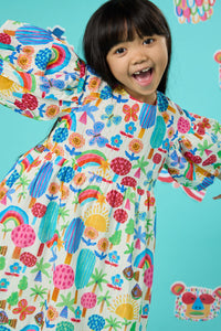 Gorman - Rain Forest Kids Dress - multi