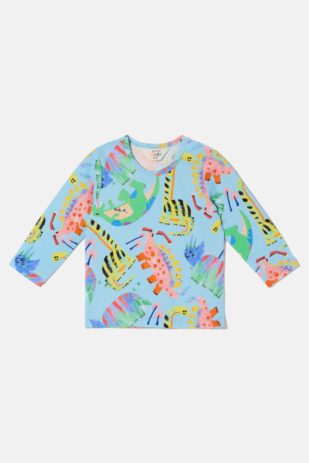 Gorman - Dino Land Baby T-Shirt - blue