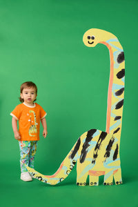 Gorman - Dreamer Dino Baby T-Shirt - orange