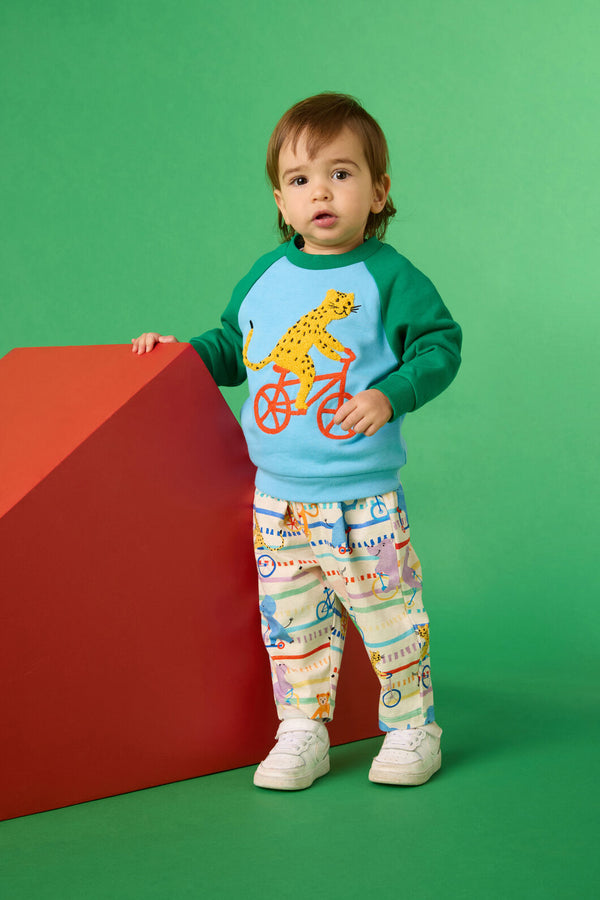 Gorman - Leo On Bike Baby Sweater - multi