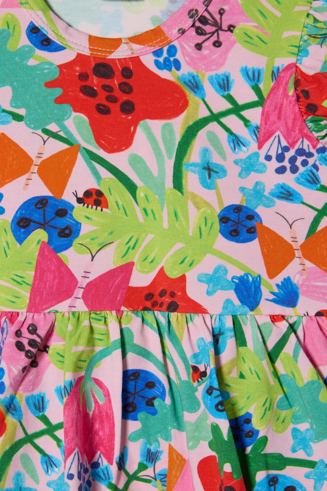 Gorman - Flower Field Baby Dress - pink