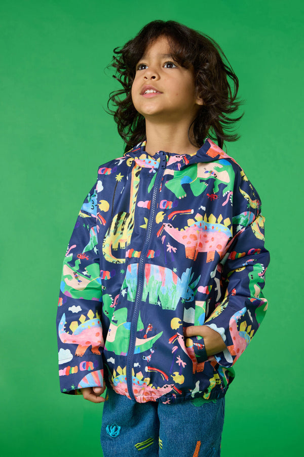 Gorman - Boogie Dino Kids Raincoat - navy