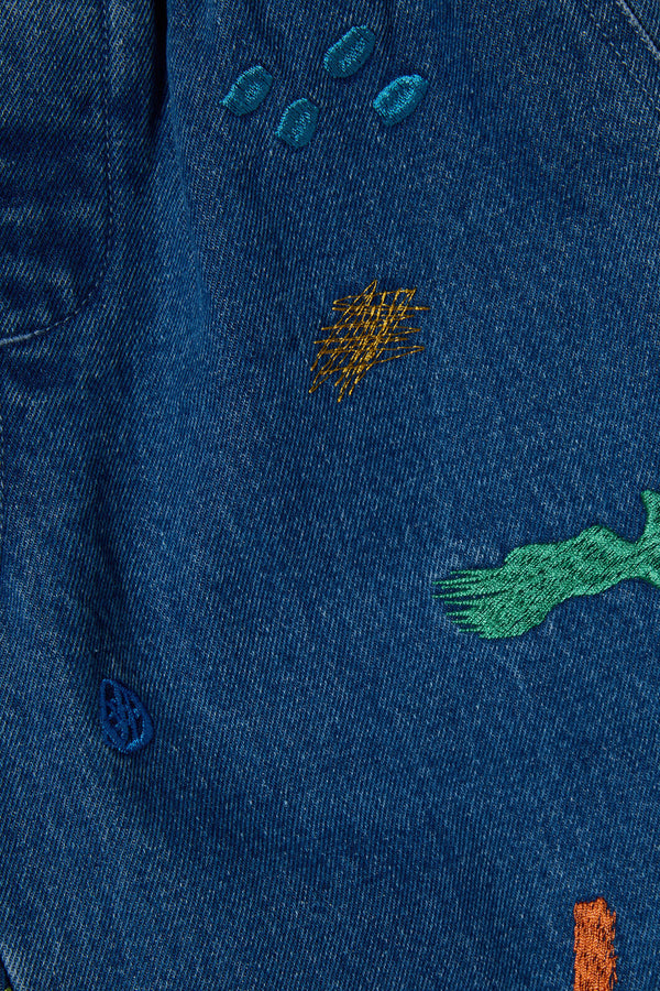 Gorman - Maxi Doodles Kids Pants - denim
