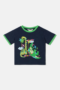 Gorman - Dino's Kids T-Shirt - navy