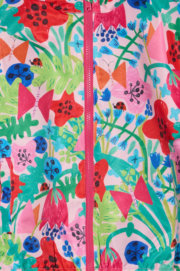 Gorman - Flower Fields Kids Raincoat - pink