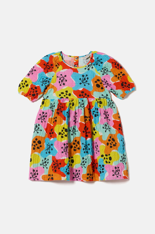 Gorman - Bold Flowers Kids Dress - multi