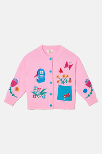 Gorman - House Kids Cardigan - pink