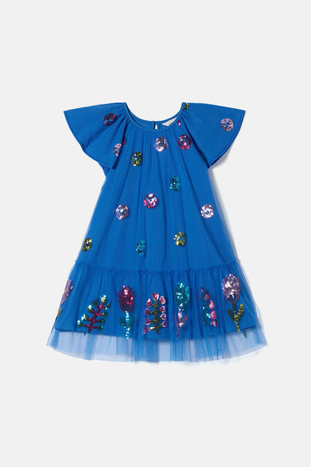 Gorman - Field Kids Sequins Dress - blue