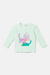 Gorman - Three Cats Baby T-Shirt - mint