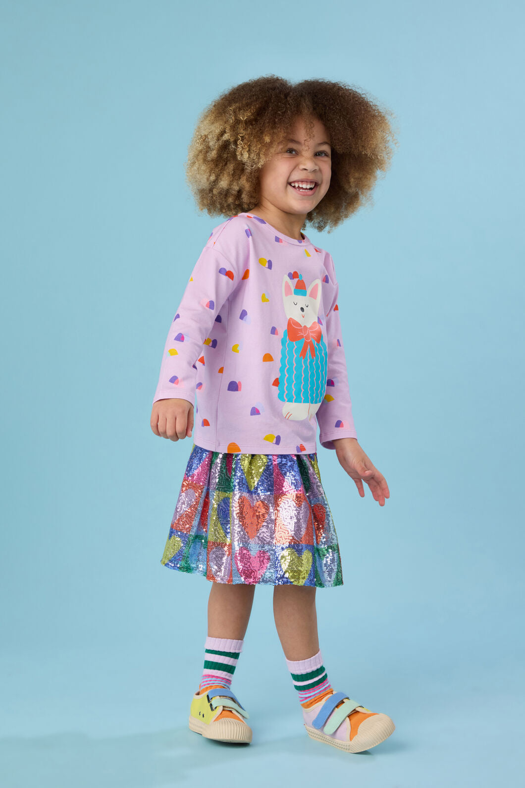 Gorman - Cozy Dog Kids T-Shirt - lilac