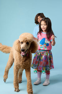 Gorman - Hearts Kids Sequins Skirt - multi