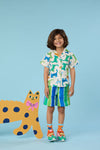 Gorman - Spotty Cats Kids Shirt - cream