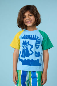 Gorman - Flock Cats Kids T-Shirt - multi