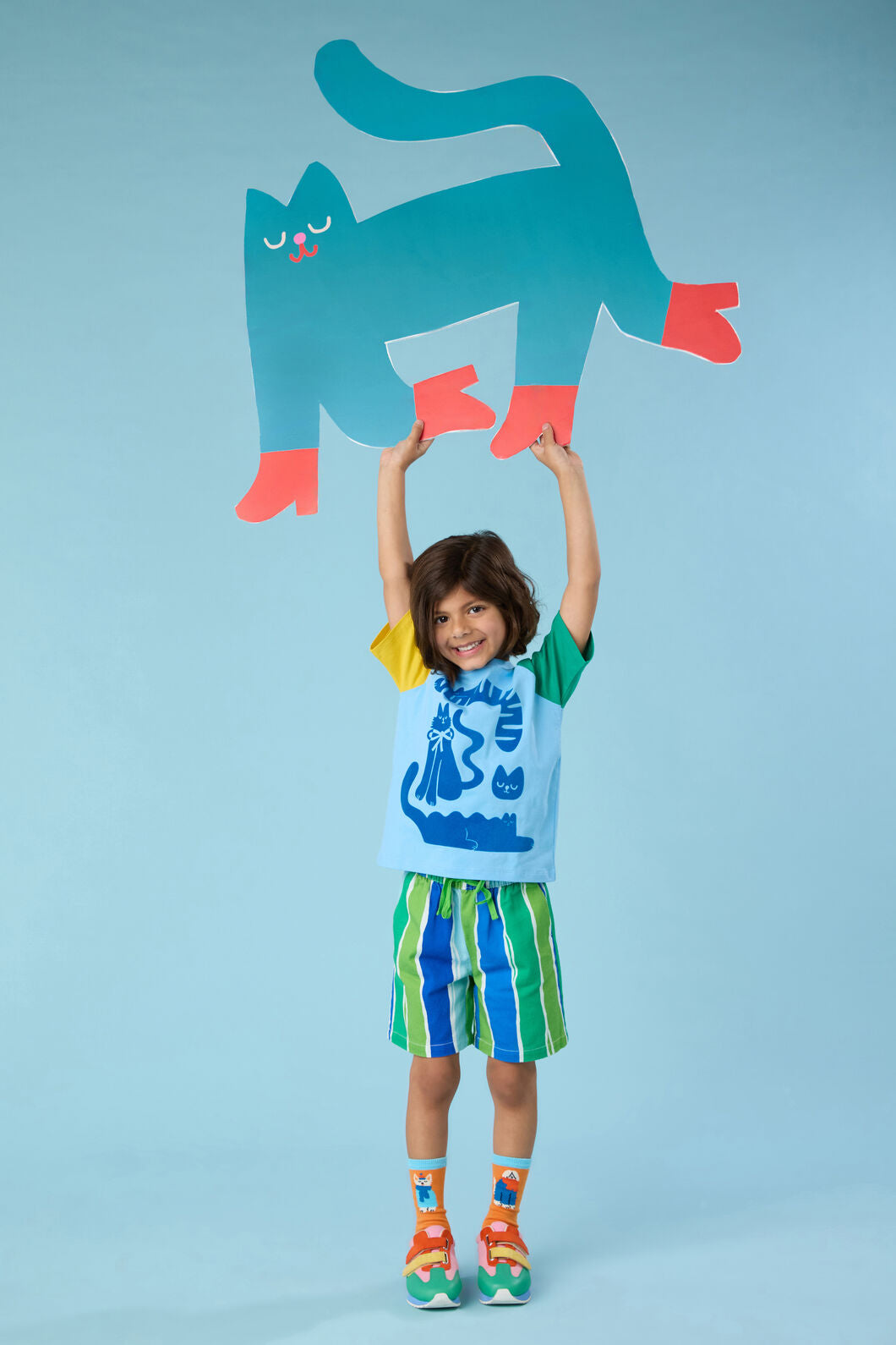 Gorman - Flock Cats Kids T-Shirt - multi