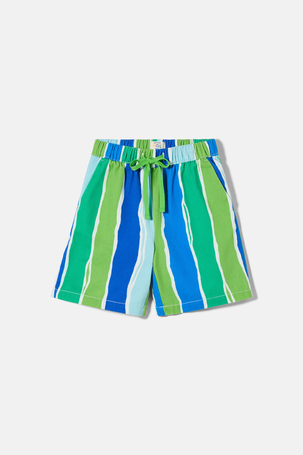Gorman - Green Stripes Kids Shorts - stripe