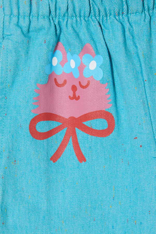 Gorman - Cat Kids Pants - blue