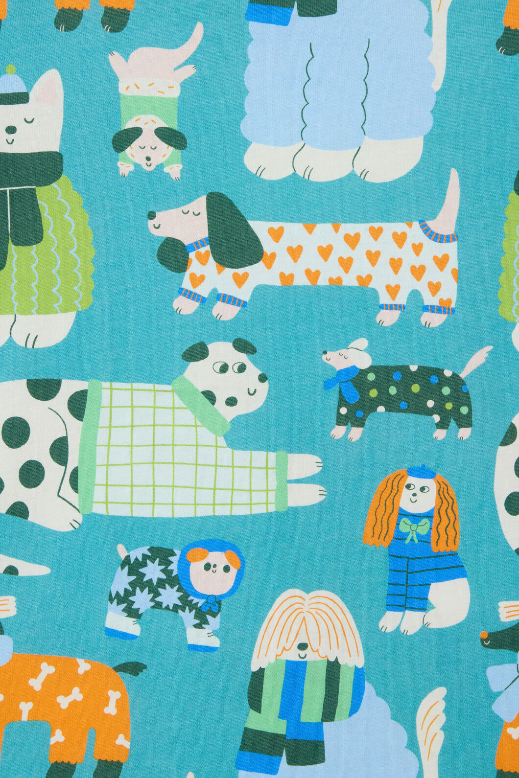 Gorman - Sweater Dogs Kids T-Shirt - teal