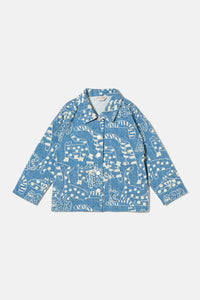 Gorman - Denim Cats Kids Jacket - denim