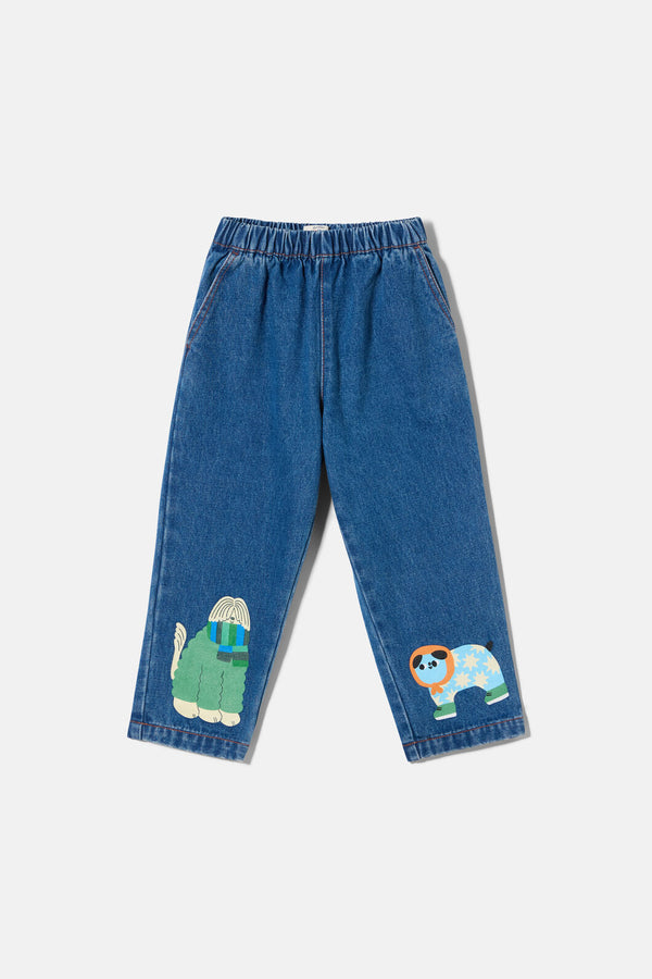Gorman - Doggy Denim Kids Pants - denim