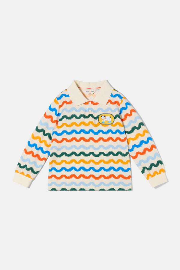 Gorman - Squiggle Kids Polo Top - multi