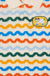 Gorman - Squiggle Kids Polo Top - multi
