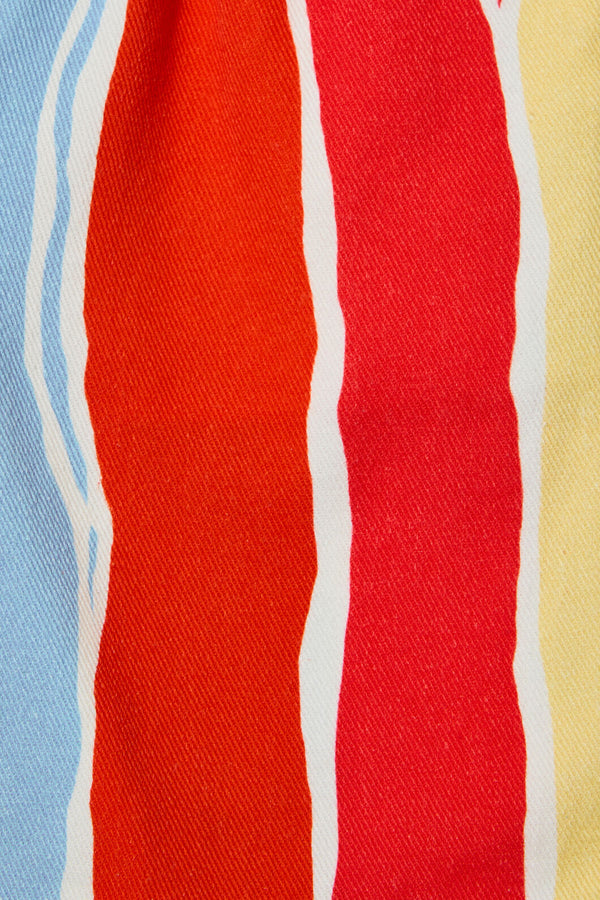 Gorman - Red Stripes Kids Shorts - red-stripe