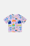 Gorman - Sweater Dogs Kids T-Shirt - lilac