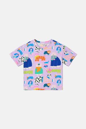 Gorman - Sweater Dogs Kids T-Shirt - lilac