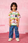 Gorman - Ta-DA Stripe Kids T-Shirt - multi