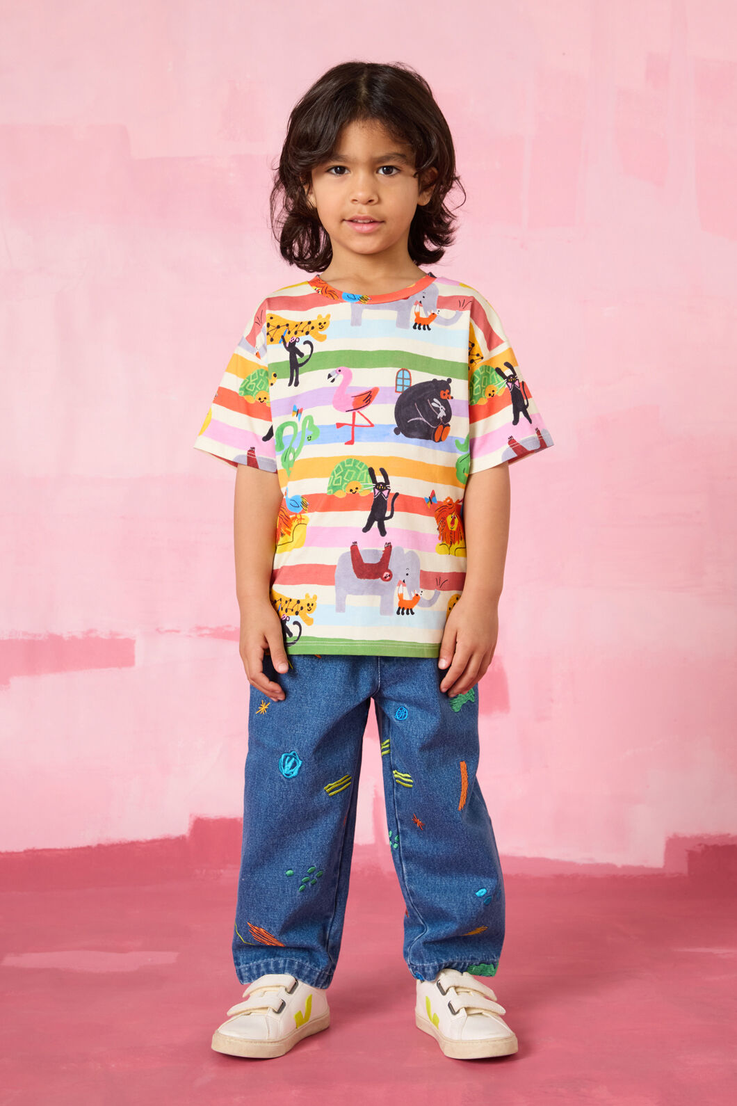 Gorman - Ta-DA Stripe Kids T-Shirt - multi