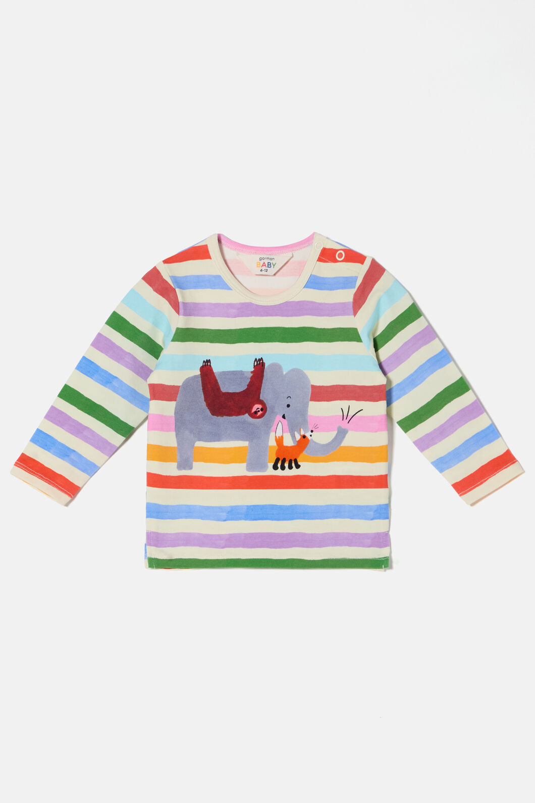 Gorman - Ta-DA Elephant Baby T-Shirt - multi